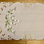 DAISY embroidered tablecloth and scarf