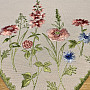 Embroidered tablecloth and shawl MEADOW FLOWERS