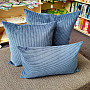 Decorative cushion cover DARVEN GRAY BLUE