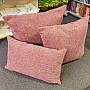 Decorative pillow cover SAIMA OLD PINK