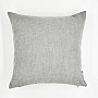 Decorative cushion cover DERBY GRAY SILVER