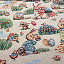 Tapestry fabric BUNIES IN THE PARK