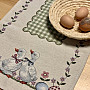 Tapestry tablecloth and scarf GREEN CHECKED BUGS