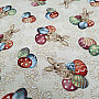 Tapestry fabric EGGS MARGA