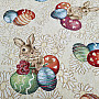 Tapestry fabric EGGS MARGA