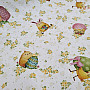 Decorative fabric CHICKEN AND EGGS