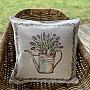 Tapestry cushion cover LAVENDER IN A POT II