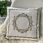 Tapestry pillowcase LAVENDER WREATH