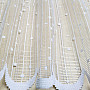 Jacquard curtain V 022 white