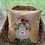 Tapestry cushion cover HARE