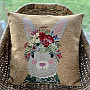 Tapestry cushion cover HARE