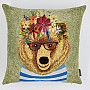 Tapestry pillowcase BEAR