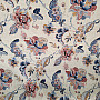 Decorative fabric INDIAN FLOWERS beige