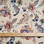 Decorative fabric INDIAN FLOWERS beige