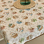 SPRING BASKET tablecloth and scarf