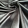 Velvet decorative fabric RIVIERA BLACK