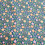 Cotton fabric MIDNIGHT ROSE