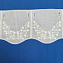 Stained glass curtain GERSTER 11706/019/0010 white