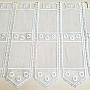 Luxury stained glass curtain GERSTER 11603/02 cream