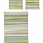 IRISETTE luxury cotton satin MAGIC 30 stripes green
