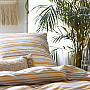 IRISETTE luxury soft crepe EASY 8513-50 orange stripes