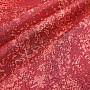 Tapestry fabric RED MARBLE