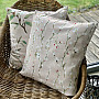 Decorative pillow cover Twigs of NOA small pink