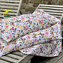 French bed linen cotton sateen BUTTERFLIES