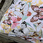 French bed linen cotton sateen BUTTERFLIES