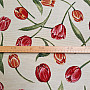 Tapestry fabric TULIPS III large pattern