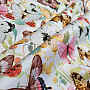 Cotton satin BUTTERFLIES digital