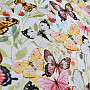 Cotton satin BUTTERFLIES digital