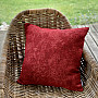 Tapestry cushion cover RED MARBLE