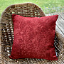 Tapestry cushion cover RED MARBLE