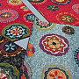 Carpet MANDALA greyblue