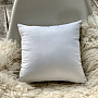 Decorative pillowcase DAMASK white
