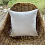 Decorative pillowcase DAMASK white