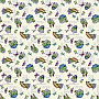 Tapestry fabric LAVANDER GARDEN 2