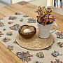 Tapestry tablecloth and scarf HARE IN A FLOWER POT