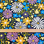 Cotton fabric DAISIES