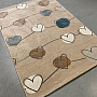 Piece rug SAGA heart