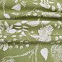 Decorative fabric AMY FLOR green