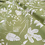 Decorative fabric AMY FLOR green
