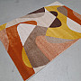 Modern piece carpet Achat 618 rust/cream