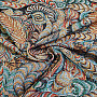 Tapestry fabric FARADAY BLACK