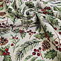 Tapestry fabric CHRISTMAS TREE Twigs