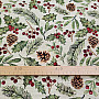 Tapestry fabric CHRISTMAS TREE Twigs