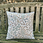 Tapestry pillowcase GLADIS FLOR blue