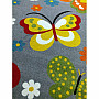 MONDO NEW Butterflies gray carpet