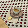 Tapestry tablecloth and scarf POLKA DOT